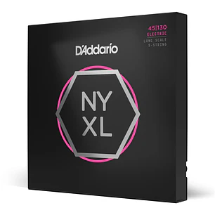 Cuerdas para bajo de 5 cuerdas D'Addario NYXL .045-.130