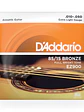 EZ900 Cuerdas Guitarra Acústica  .010-.050 set 6 cuerdas D'Addario - Miniatura 1