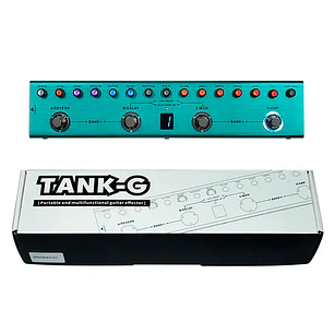M-VAVE Tank G - Pedalera Multiefectos e interfaz para guitarra