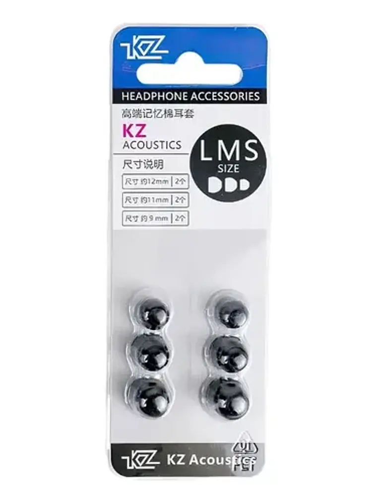 Set de Almohadillas para In Ears - KZ  1