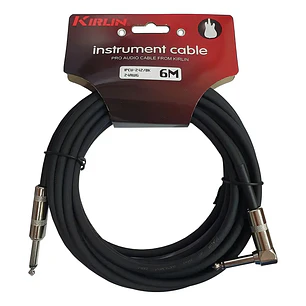Cable para guitarra Kirlin 6M IPCV-242-6 (Conector L)