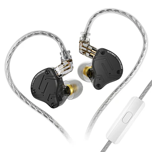 KZ ZS10 PRO X - Audífonos de monitoreo In-Ear con micrófono