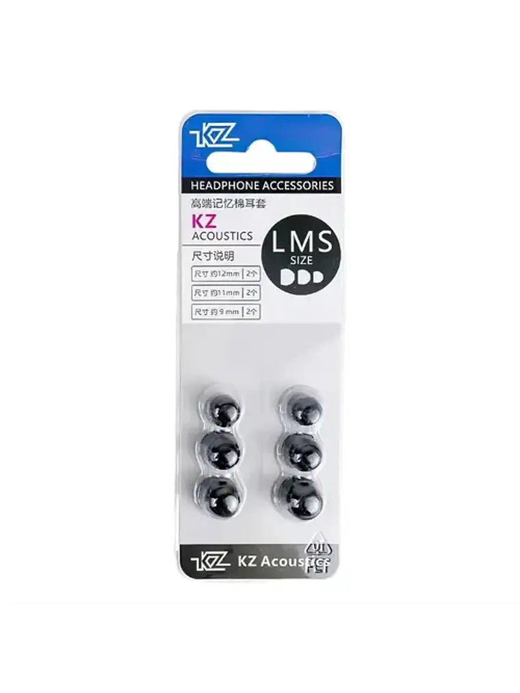 Set de Almohadillas de silicona para In Ears - KZ  1