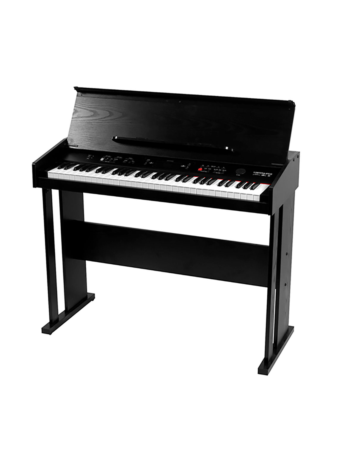 Órgano Electrónico Con Mueble Bontempi Negro 1