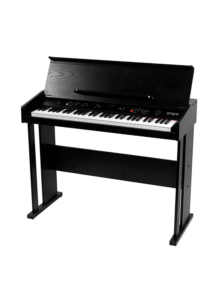 Órgano Electrónico Con Mueble Bontempi Negro 1