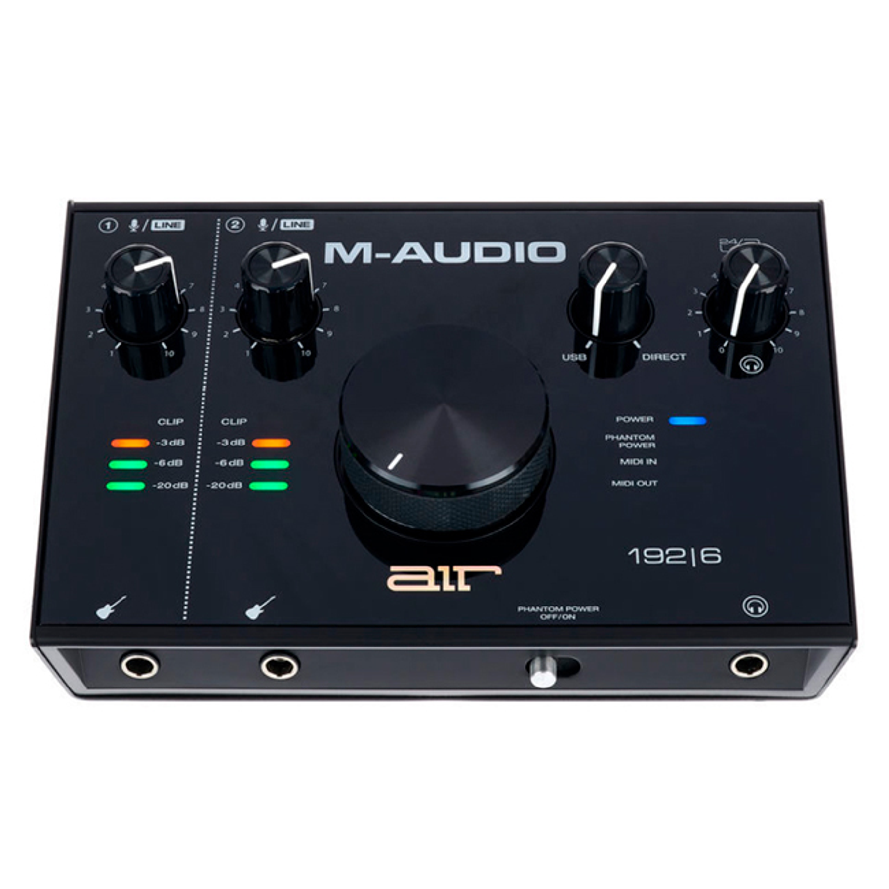 Interfaz de Audio MIDI/USB 2IN/2OUT AIR192/6 M-AUDIO