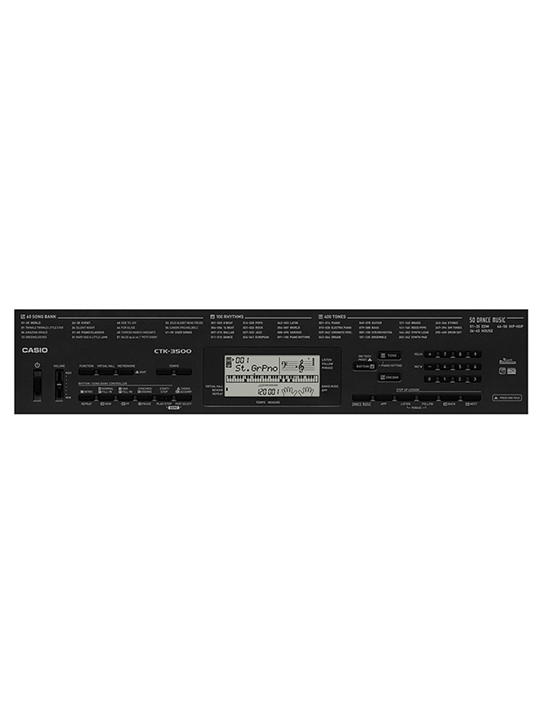 Teclado Casio CTK-3500 /Transformador Original 4