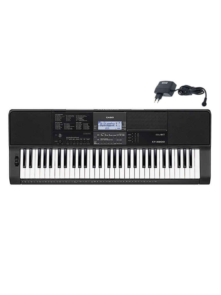 Teclado Casio CT-X800 /transformador Original 1