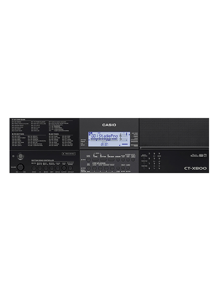 Teclado Casio CT-X800 /transformador Original 4