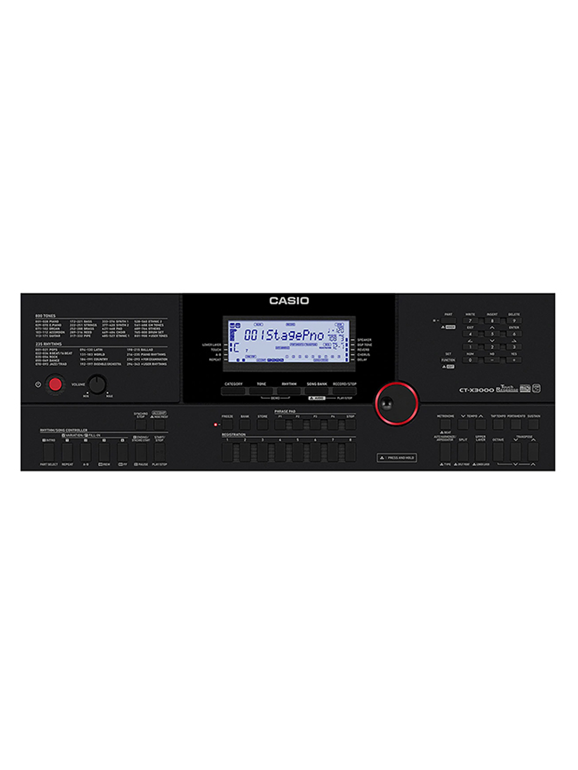 Teclado Casio CT-X3000 3