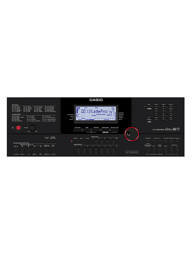 Teclado Casio CT-X3000 3