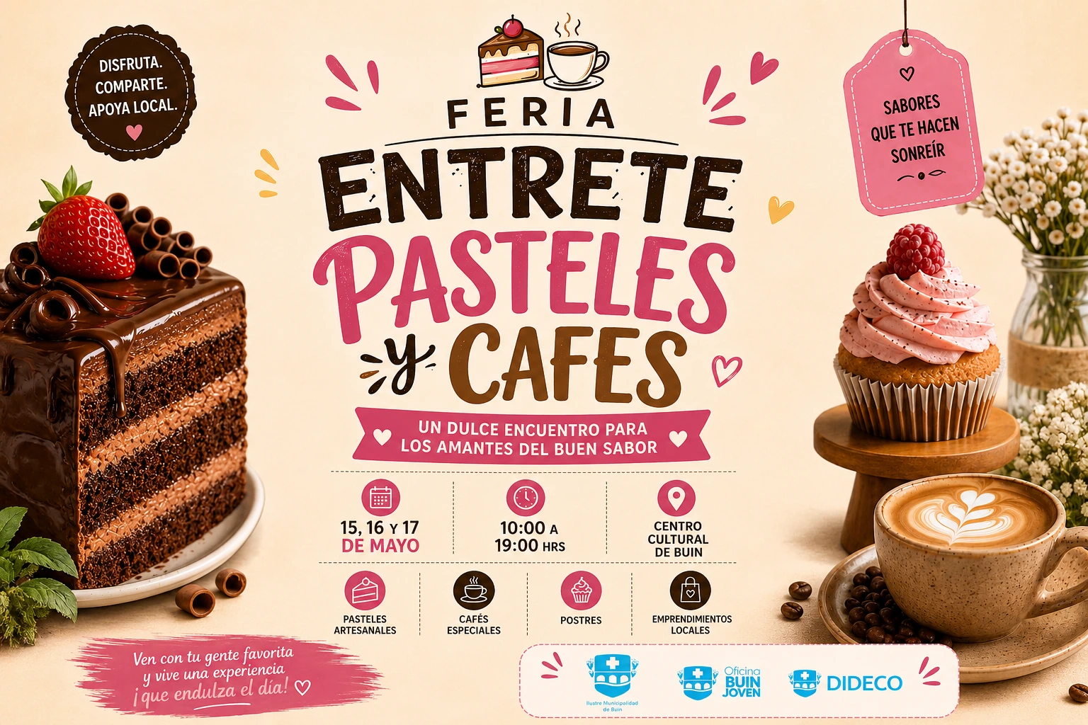 Gula Plantas Carnívoras llega a “Entre Pasteles y Cafés” en Buin: Plantas, Café y Emprendimientos Locales