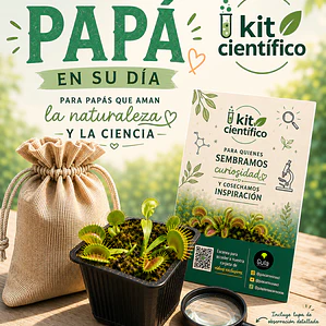 Kit científico Planta Carnívora - Regalo Original