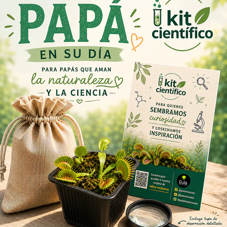 Kit científico Planta Carnívora - Regalo Original 1