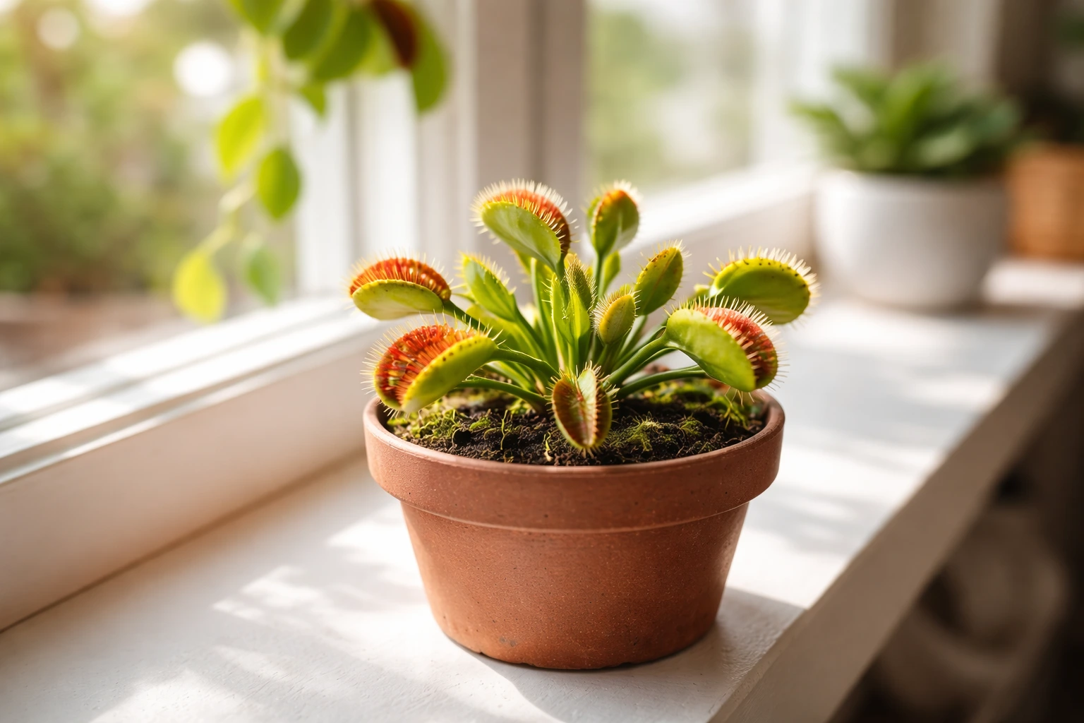 Plantas carnívoras en Santiago Centro: grandes cazadoras para espacios pequeños