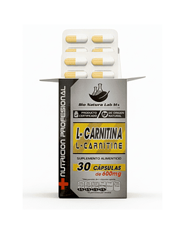  L-CARNITINA BLISTER´S C/30 CAPSULAS 