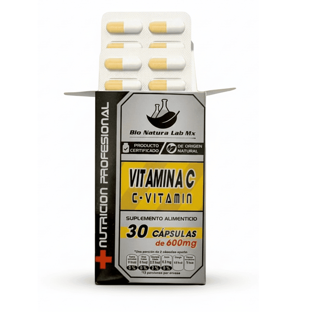 VITAMINA C BLISTER´S C/30 CAPSULAS 