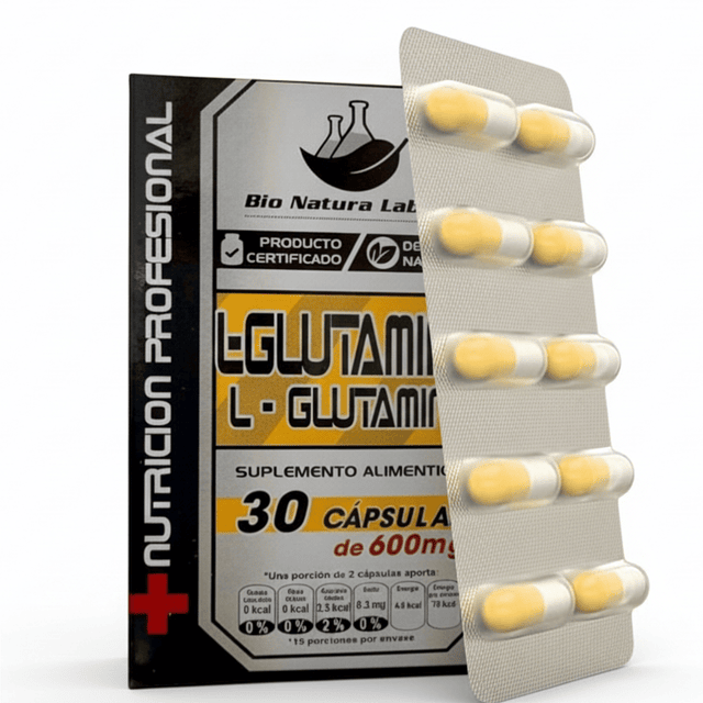 L-GLUTAMINA BLISTER´S C/30 CAPSULAS