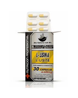 L- LISINA BLISTER´S C/30 CAPSULAS. 
