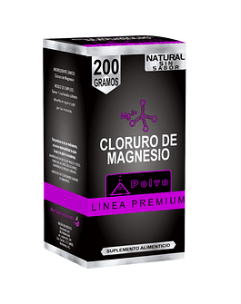  CLORURO DE MAGNESIO SABOR NATURAL 200 GR 