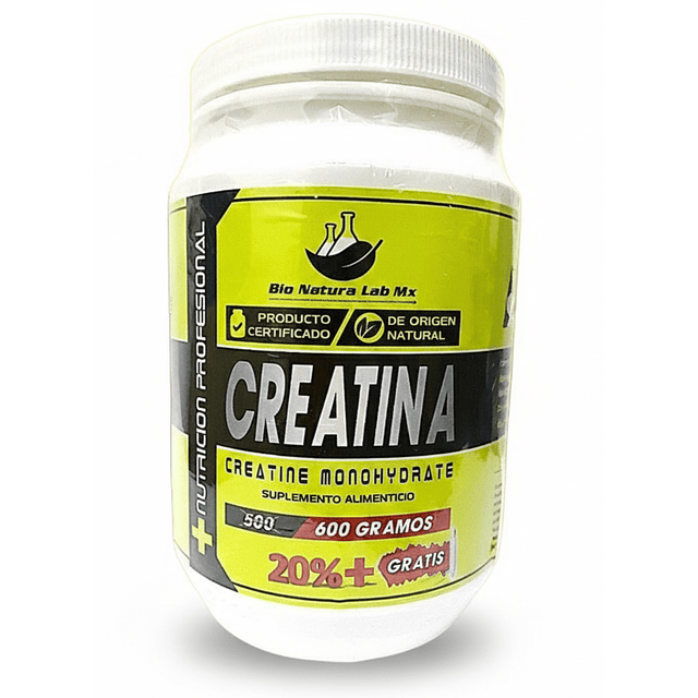 CREATINA EN POLVO 600 GR