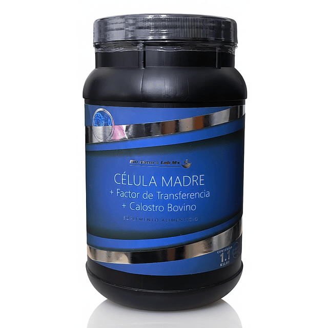 CÉLULA MADRE +  FACTOR +  CALOSTRO BOVINO POLVO DE 1.100 KG