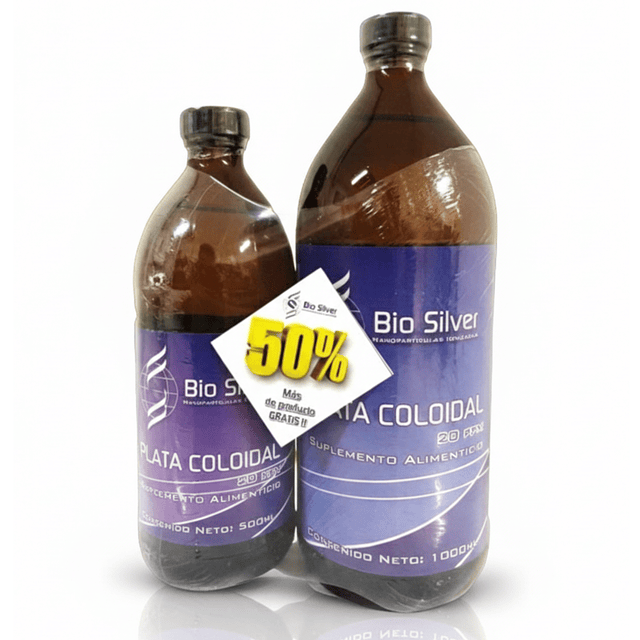 BIO SILVER PLATA COLOIDIAL DUO 1000 ML+500 ML