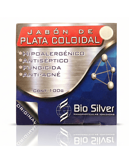 BIO SILVER JABÓN DE PLATA COLOIDIAL 125 GR.