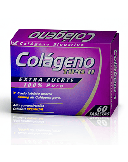 BLISTER´S COLAGENO TIPO II C/60 TABLETAS
