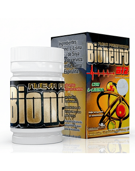 BIONEURO B12 CON L-LISINA 60 TABLETAS
