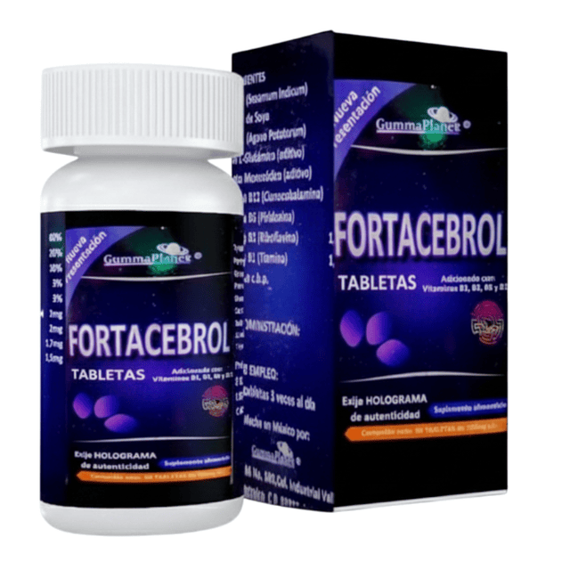 FORTACEBROL VITAMINAS CON 60 TABLETAS