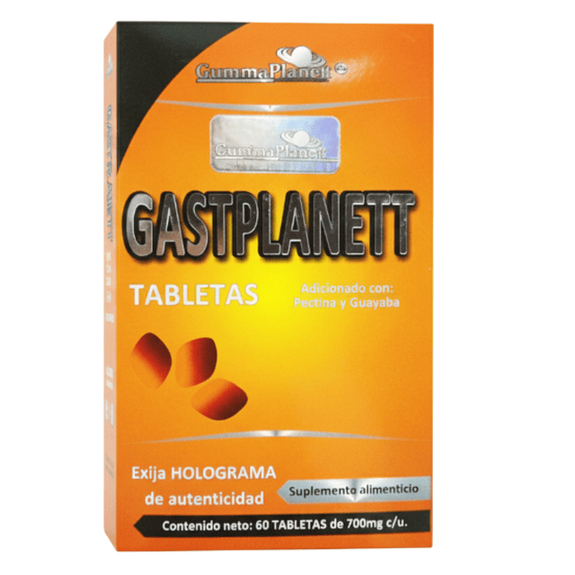 GASTPLANETT CON 60 TABLETAS
