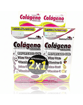 DÚO COLÁGENO HIDROLIZADO CON ALOE VERA 60 TABLETAS