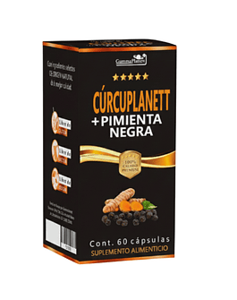 2 EN 1 CÚRCUMA Y PIMIENTA NEGRA 60 CÁPSULAS