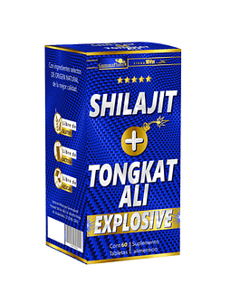  SHILAJIT + TONGKATALI 200 TABLETAS