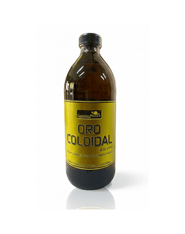 ORO COLOIDAL 20 PPM 1 LITRO