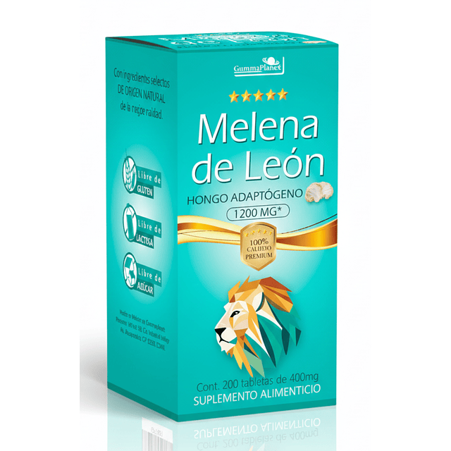 MELENA DE LEÓN 200 TABLETAS
