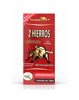 TÓNICO DE 2 HIERROS QUINADO