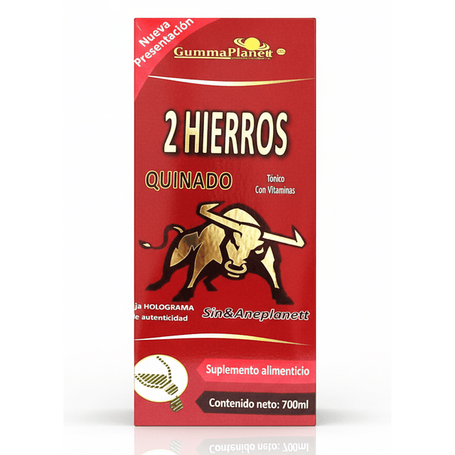TÓNICO DE 2 HIERROS QUINADO