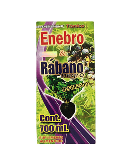 TÓNICO DE RABANO NEGRO C/ENEBRO 