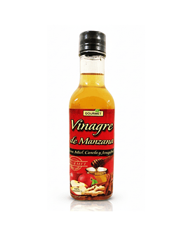 VINAGRE DE MANZANA MIEL Y CANELA 260 ML.