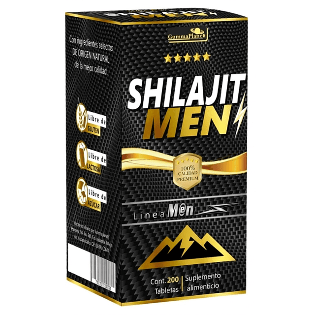 SHILAJIT MEN 200 TABLETAS