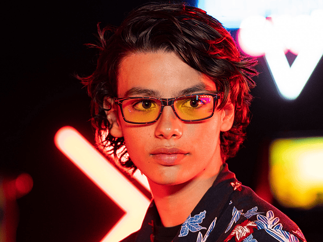 Lentes con filtro de luz azul para niños