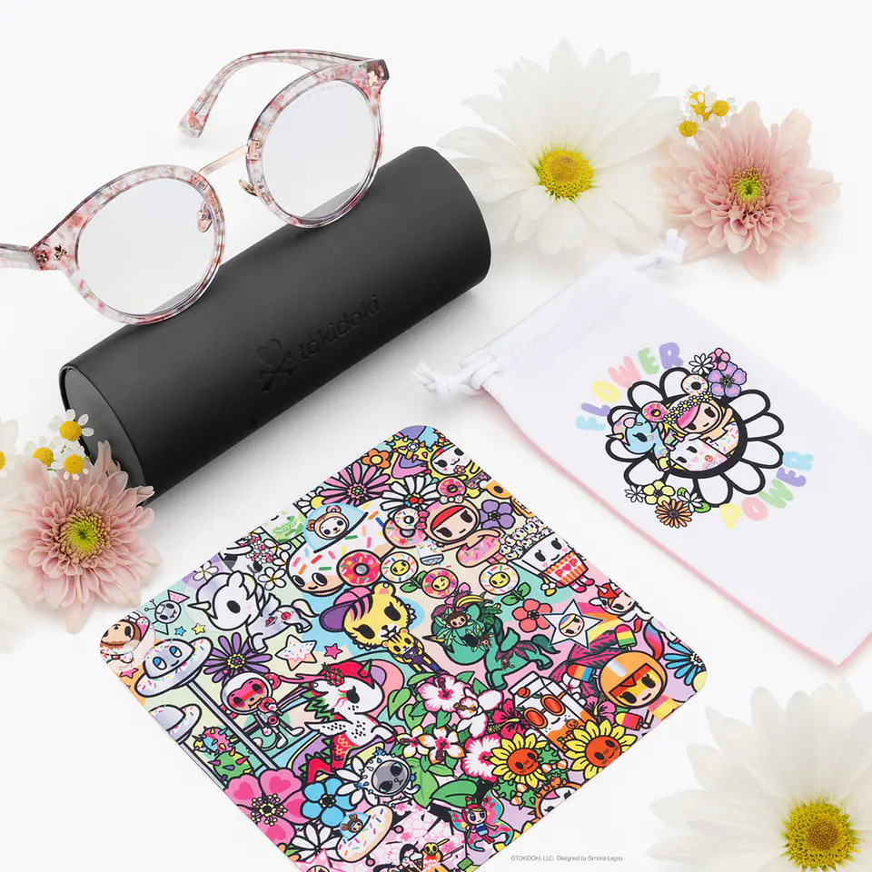 tokidoki Flower Power Pretty in Pink Amber Bundle 9