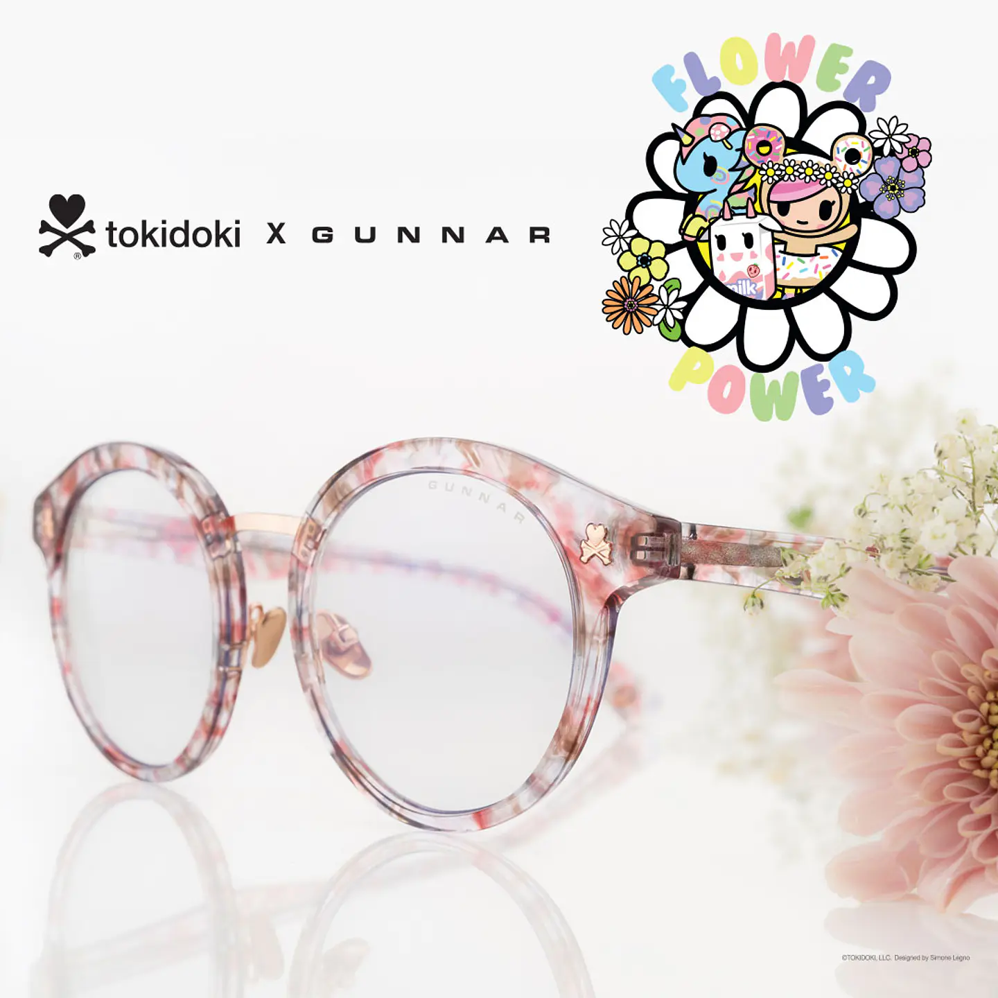 tokidoki Flower Power Pretty in Pink Amber Bundle 12