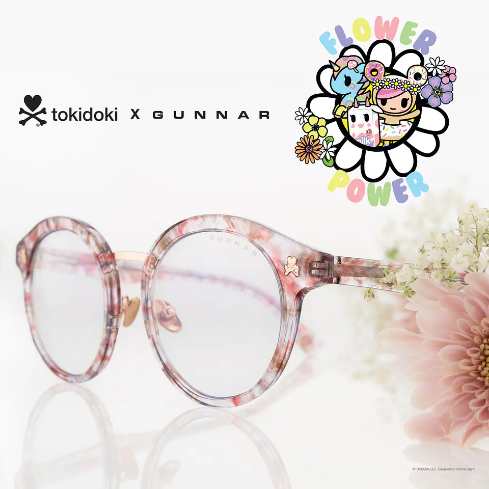 tokidoki Flower Power Pretty in Pink Amber Bundle 12