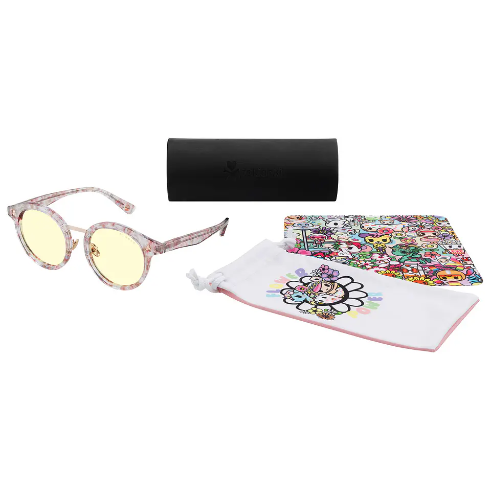 tokidoki Flower Power Pretty in Pink Amber Bundle 5