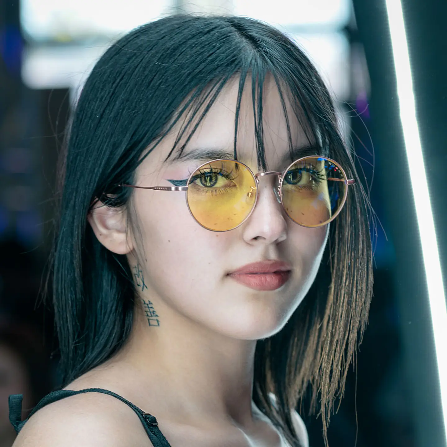 Ellipse Rose GOLD Amber 7