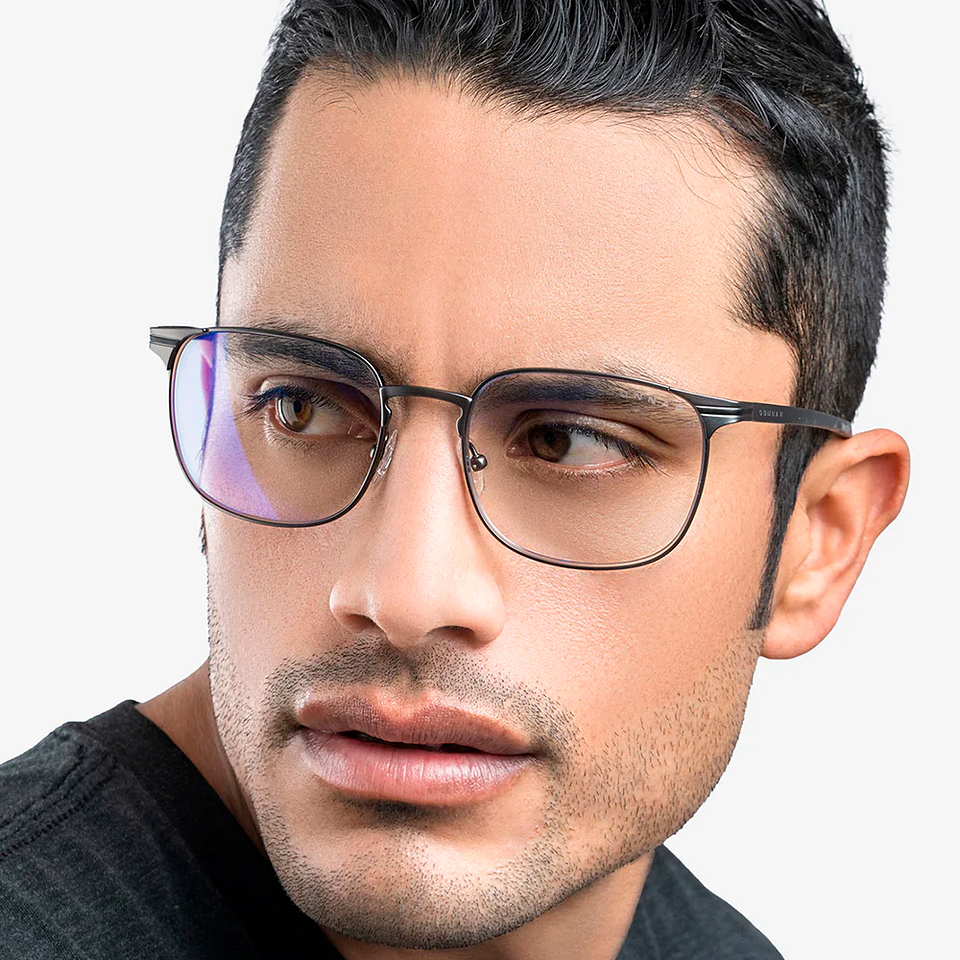 Monterey Gunmetal Amber - TITANIUM Collection 8