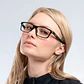 Vertex Onyx Clear Reading Glasses - Miniatura 6